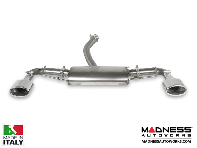 FIAT 500X Performance Exhaust by Ragazzon Top Line Dual Exit / Dual